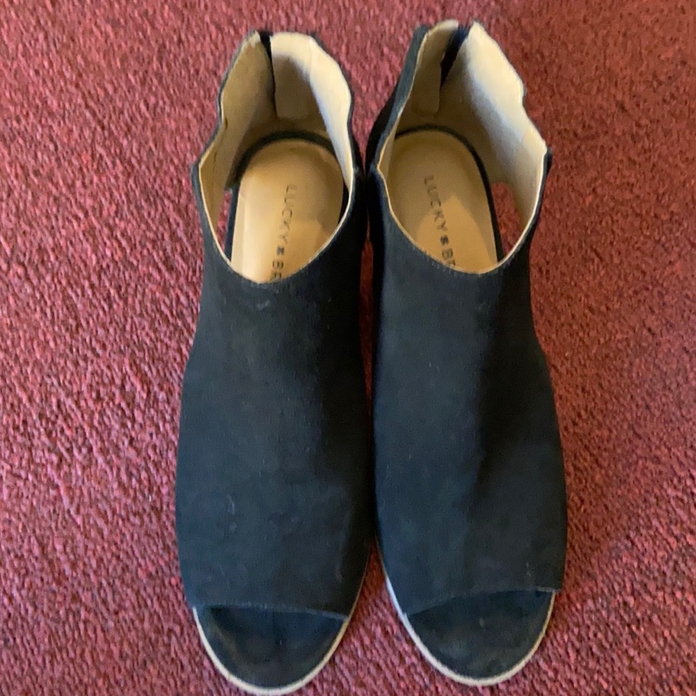 Barely worn lucky brand mules